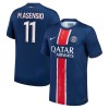 Officiële Voetbalshirt Paris Saint-Germain Marco Asensio 11 Thuis 2024-25 - Heren